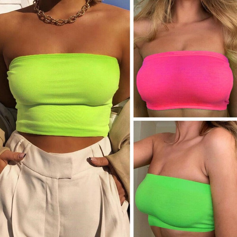 Trendy Sleeveless Crop Top: Stylish & Comfy Fit