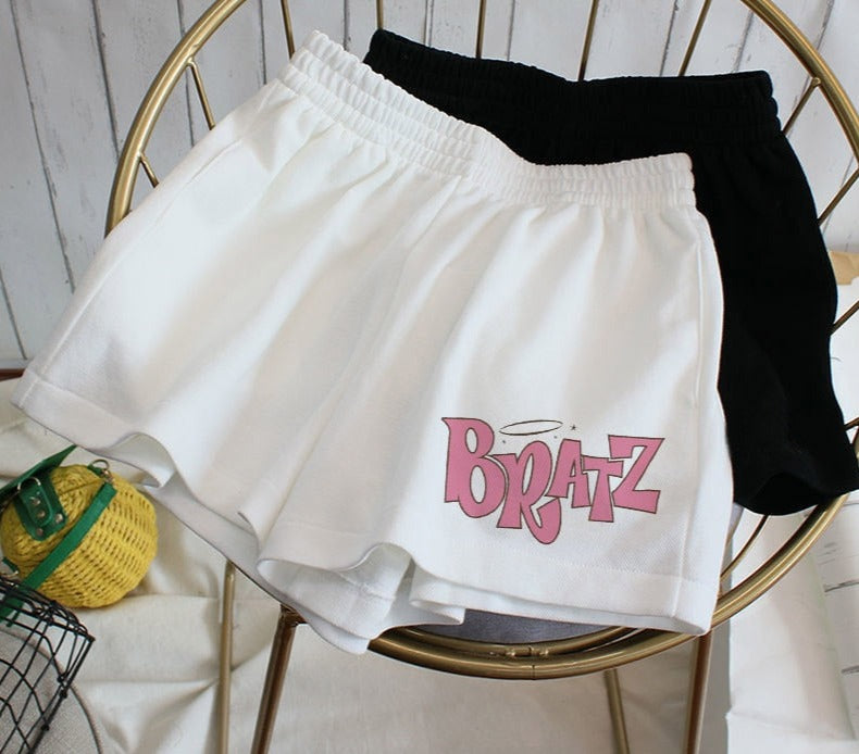 Hanbok-Inspired High-Waisted Women's Shorts