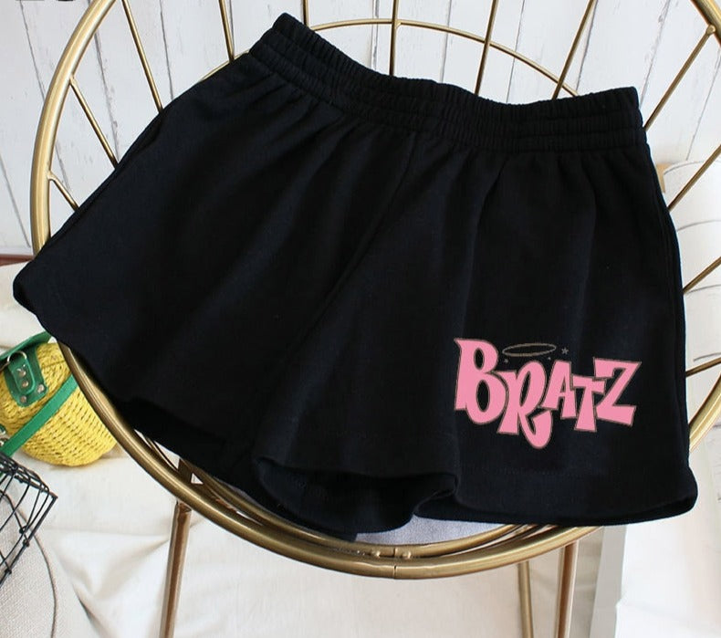 Hanbok-Inspired High-Waisted Women's Shorts