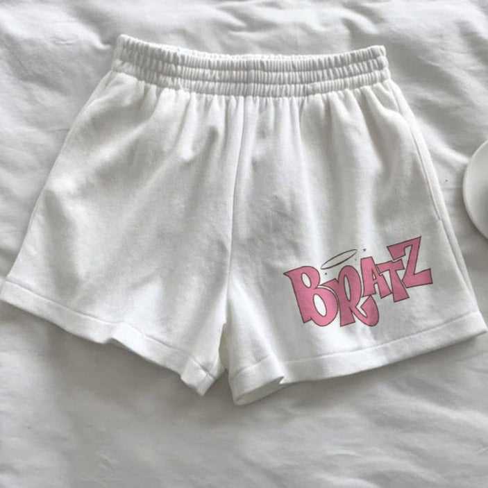 Hanbok-Inspired High-Waisted Women's Shorts