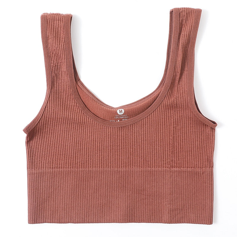 Seamless Scoop Neck Tank Top: Sexy, Comfy & Versatile
