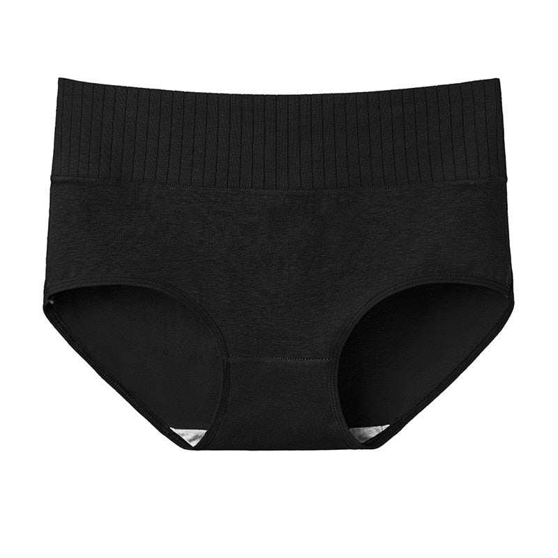 Soft & Breathable Cotton High Waist Briefs