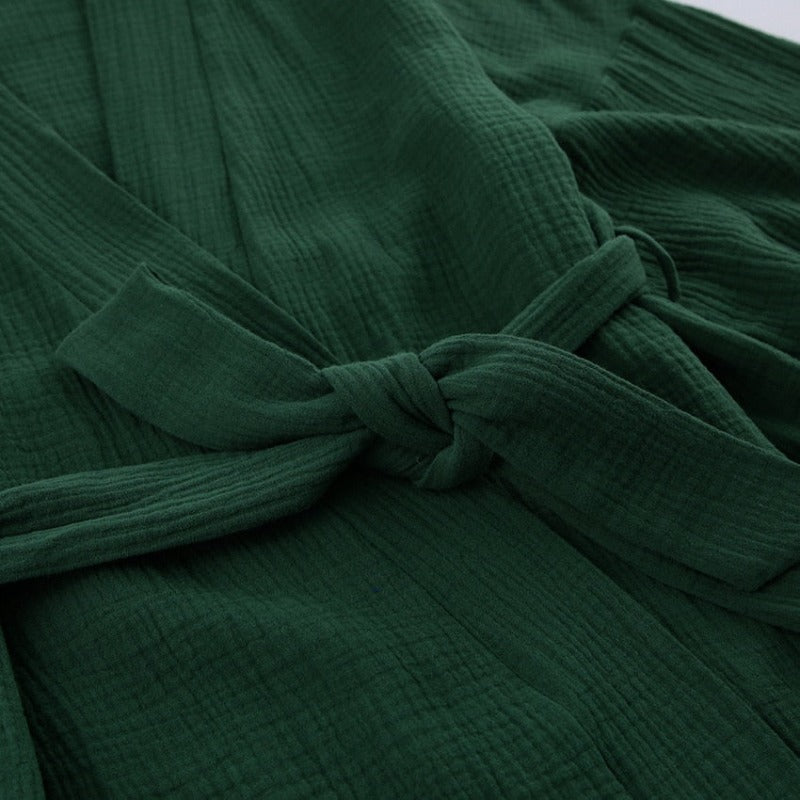 Awaken Your Inner Goddess: Luxurious 100% Cotton Kimono Pjs