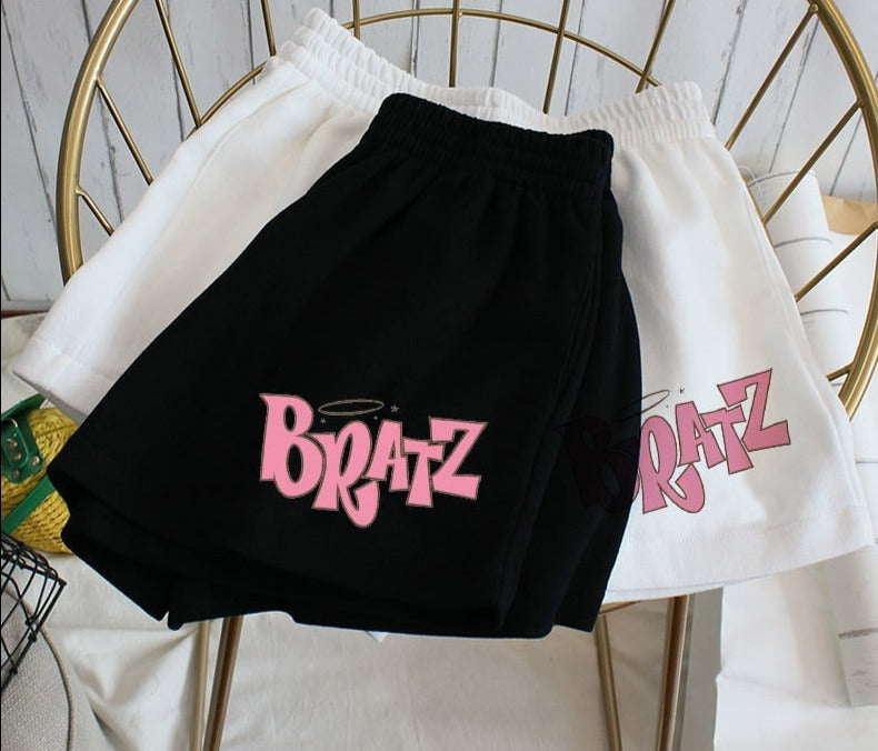 Hanbok-Inspired High-Waisted Women's Shorts