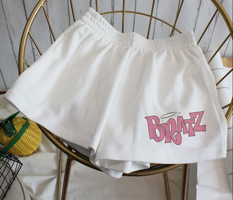 Hanbok-Inspired High-Waisted Women's Shorts