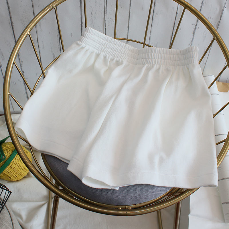 Hanbok-Inspired High-Waisted Women's Shorts