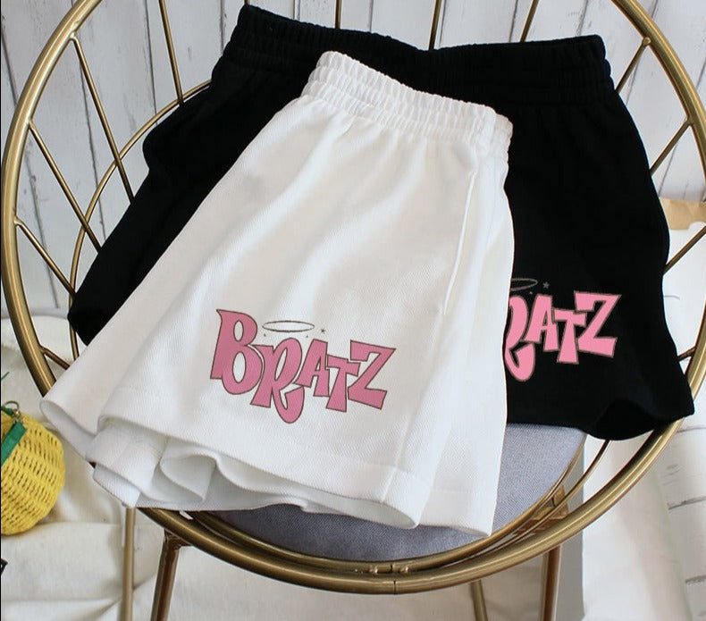 Hanbok-Inspired High-Waisted Women's Shorts