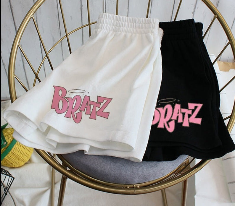 Hanbok-Inspired High-Waisted Women's Shorts