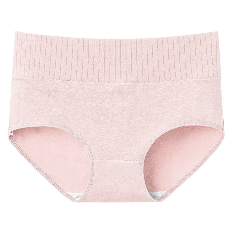 Soft & Breathable Cotton High Waist Briefs