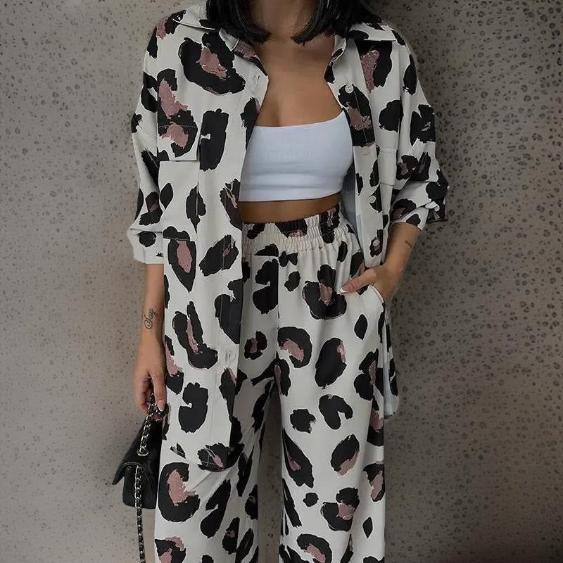 Wild & Free: 2pc Leopard Print Set For Her