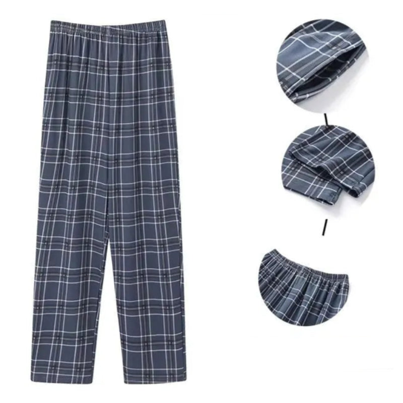 Upgrade Your Sleepwear: Men's Plaid Pajama Pants