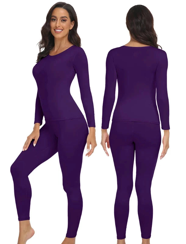 Warmth, Wrapped Up: Women's Ultra-Soft Thermal Underwear Set