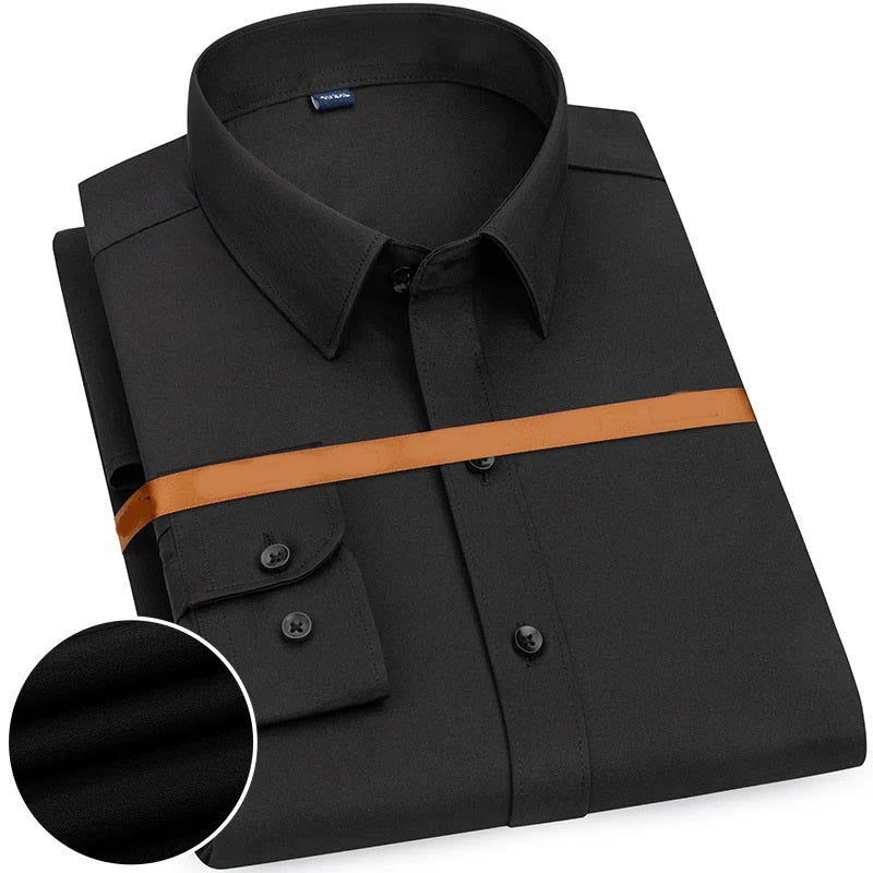 Unmistakable Style: Men's Slim Fit Solid Shirt