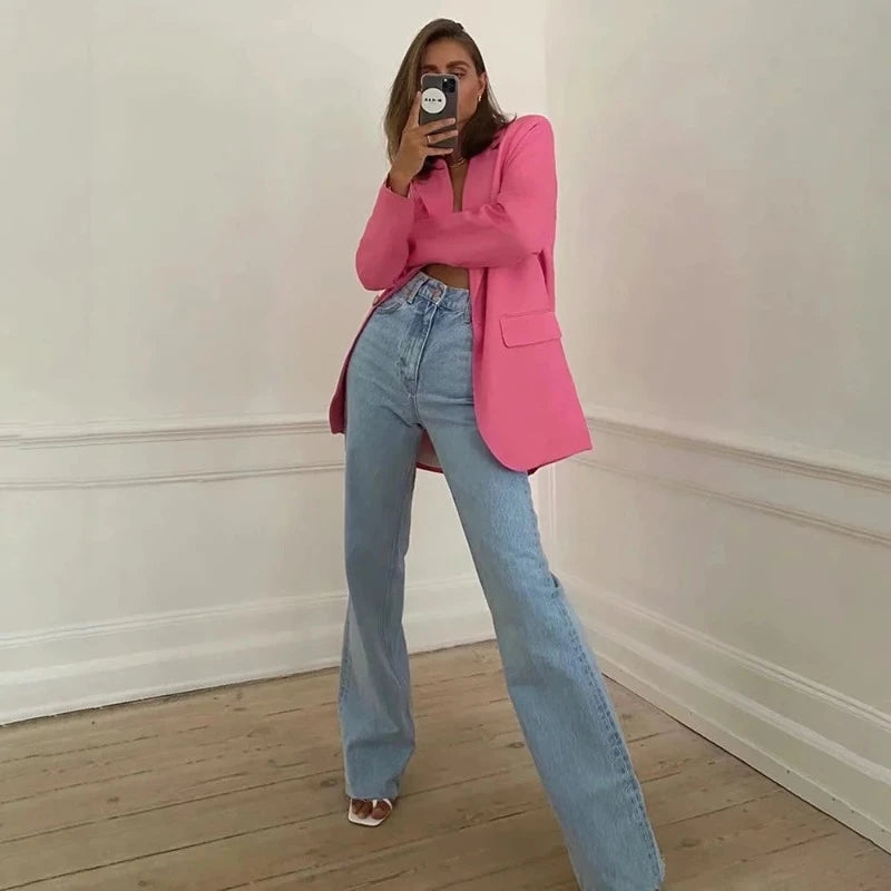 Confidence In Every Step: The Flattering Wide Leg Women's Jeans