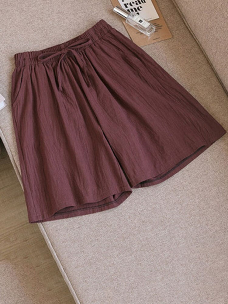 Cool, Soft & Comfy Linen Women's Shorts