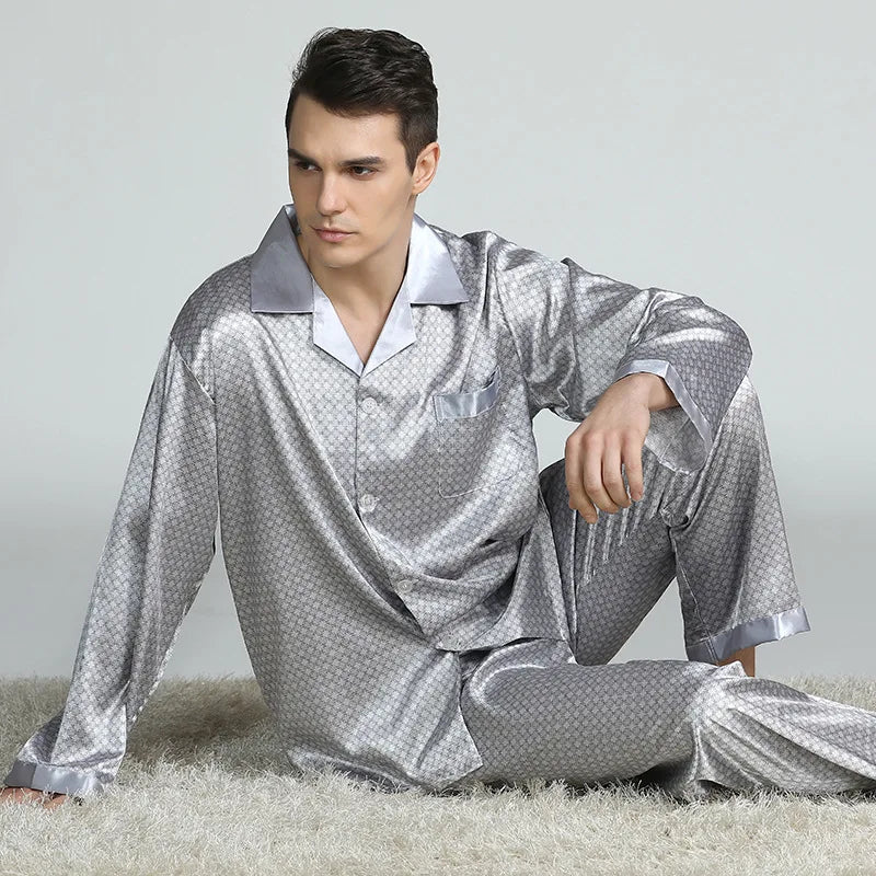 Relax & Rejuvenate: Men's 2-Piece Pajama Set
