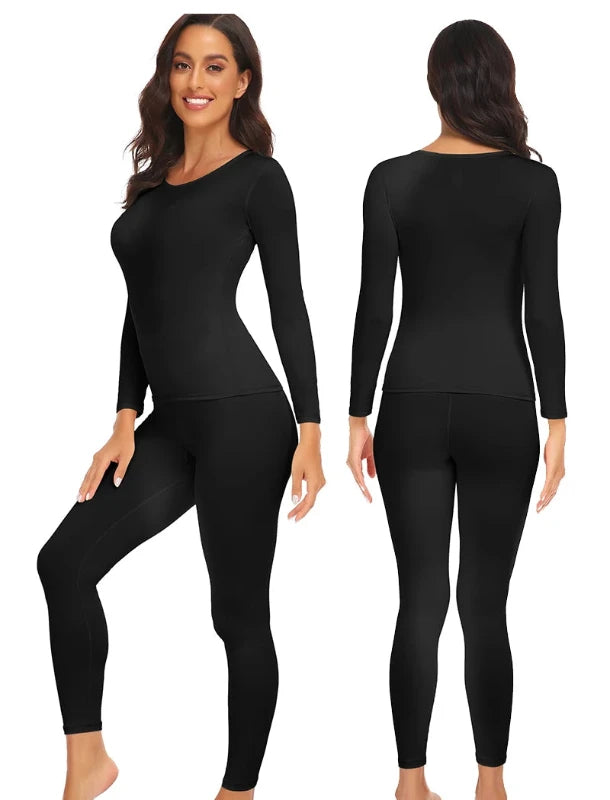 Warmth, Wrapped Up: Women's Ultra-Soft Thermal Underwear Set