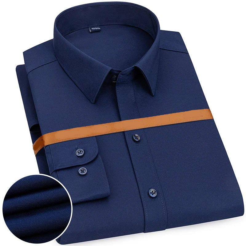 Unmistakable Style: Men's Slim Fit Solid Shirt