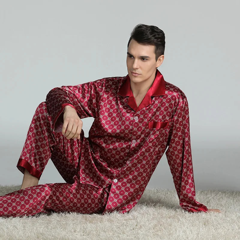Relax & Rejuvenate: Men's 2-Piece Pajama Set