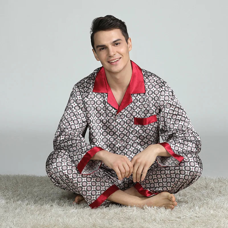 Relax & Rejuvenate: Men's 2-Piece Pajama Set