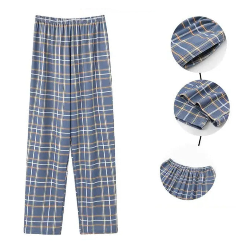 Upgrade Your Sleepwear: Men's Plaid Pajama Pants