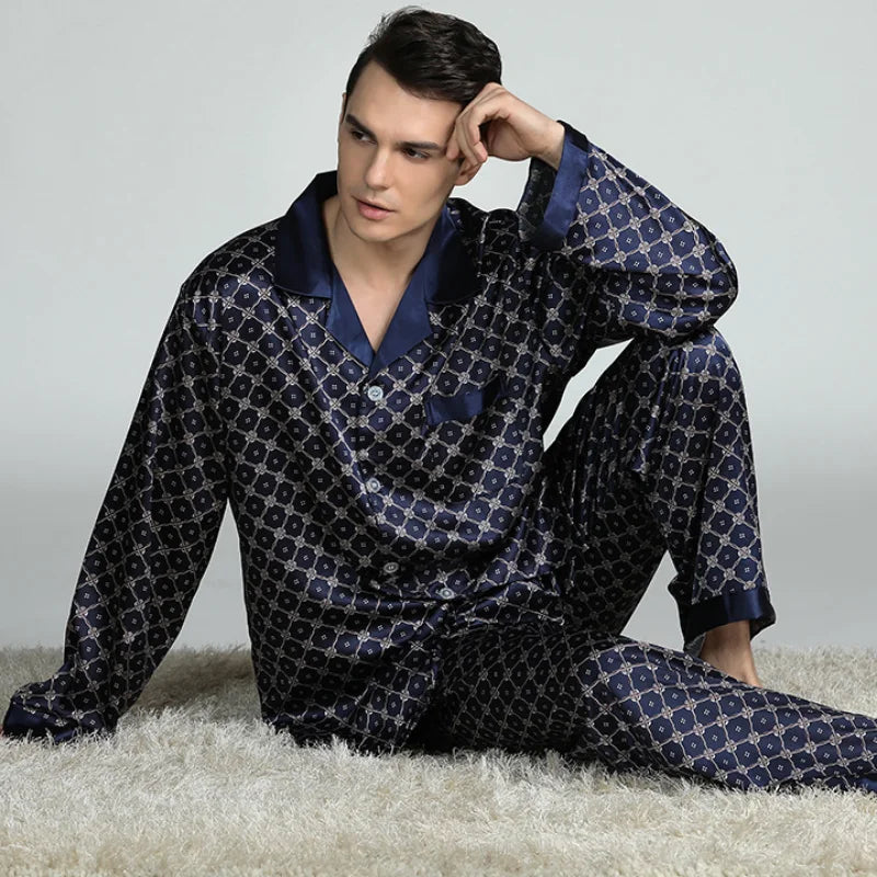 Relax & Rejuvenate: Men's 2-Piece Pajama Set