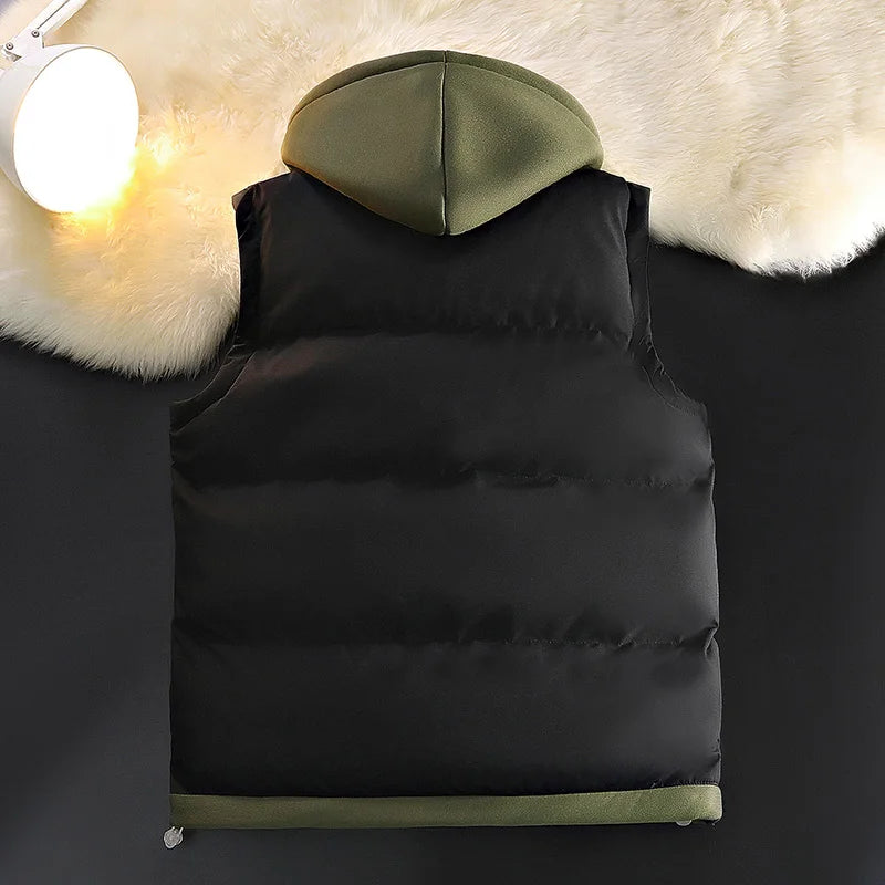 The Ultimate Winter Essential: Down Cotton Vest For Men