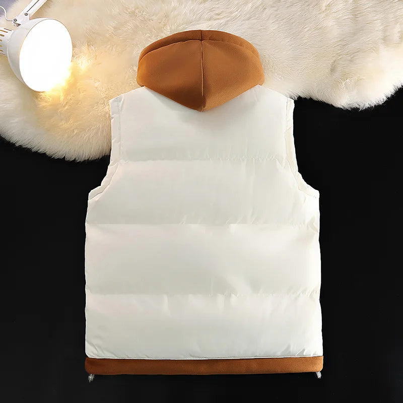 The Ultimate Winter Essential: Down Cotton Vest For Men