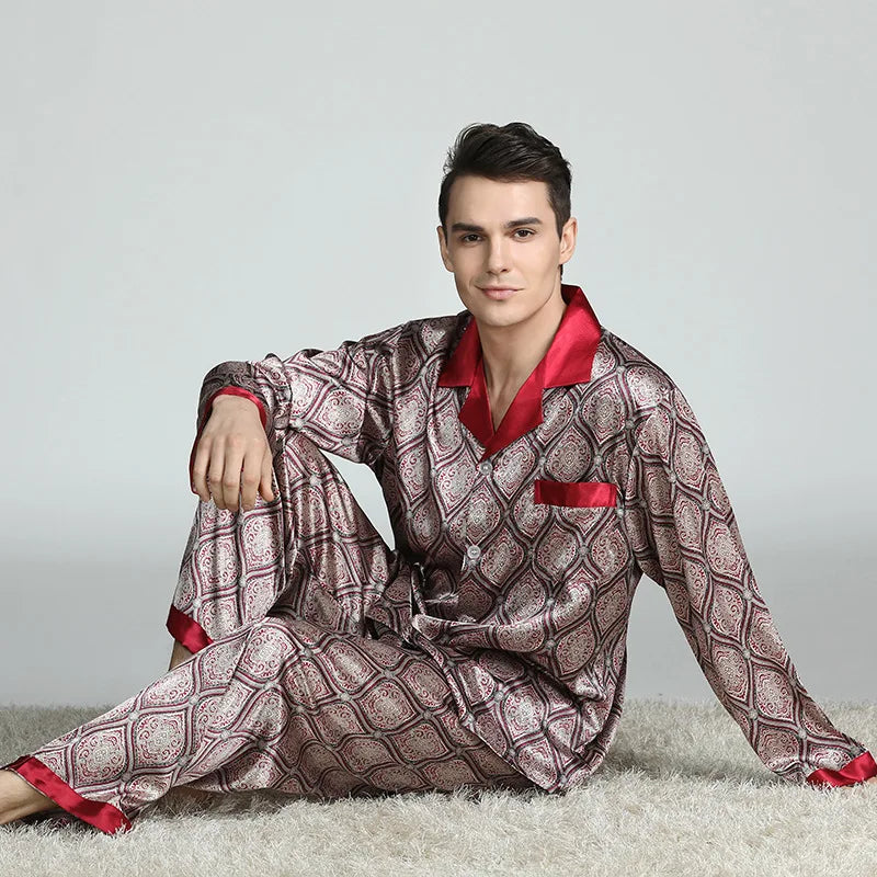 Relax & Rejuvenate: Men's 2-Piece Pajama Set