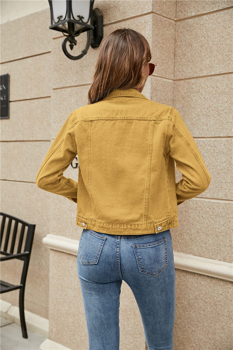 A Classic Denim Jacket With A Modern Twist