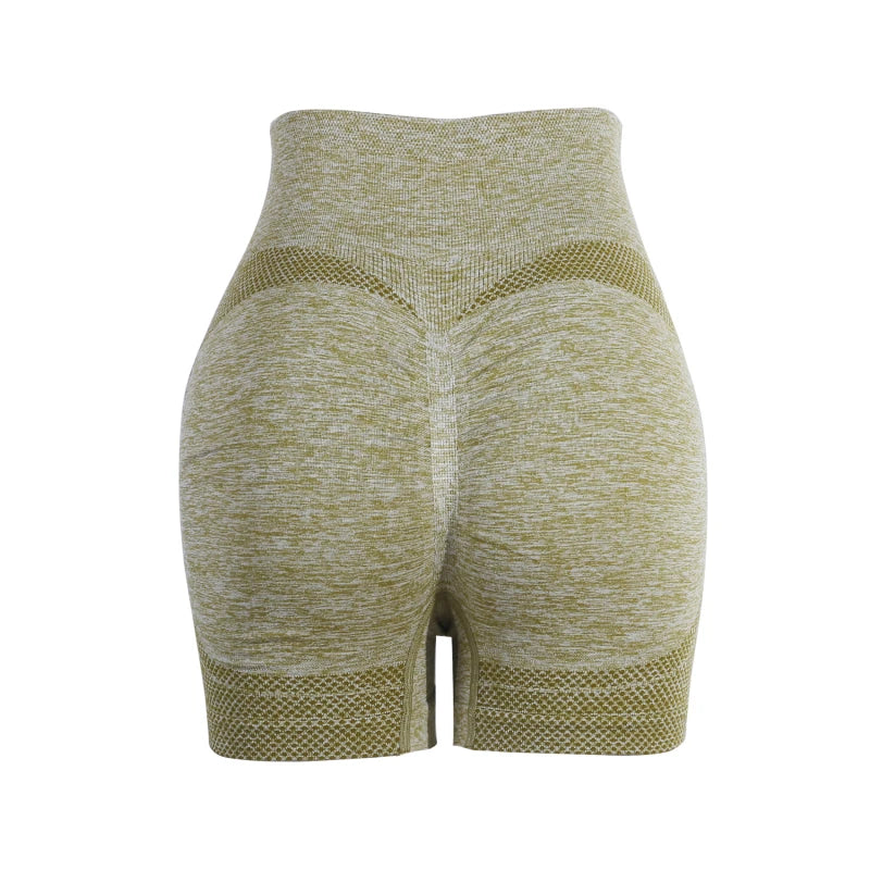 Sculpt & Support: High-Waisted Yoga Shorts