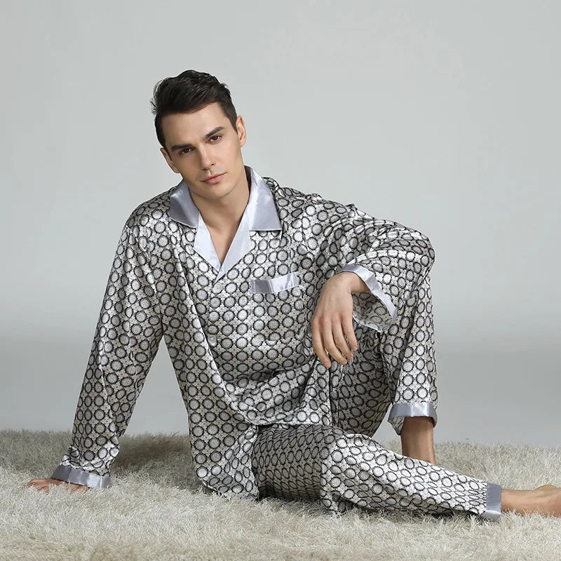 Relax & Rejuvenate: Men's 2-Piece Pajama Set