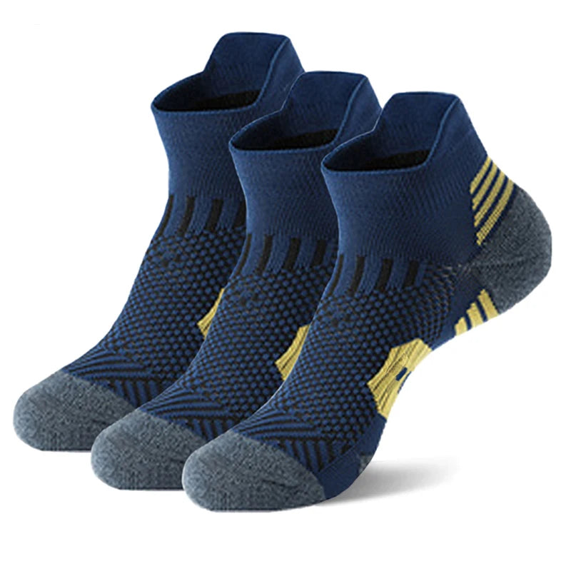 Active Comfort Socks: 3-Pack with Non-Slip Sole