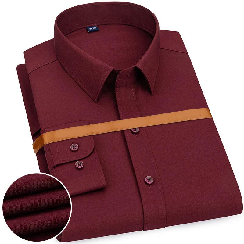 Unmistakable Style: Men's Slim Fit Solid Shirt