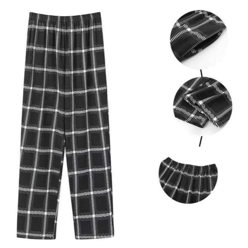Upgrade Your Sleepwear: Men's Plaid Pajama Pants