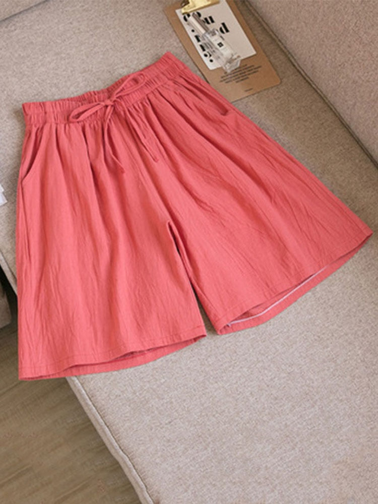 Cool, Soft & Comfy Linen Women's Shorts