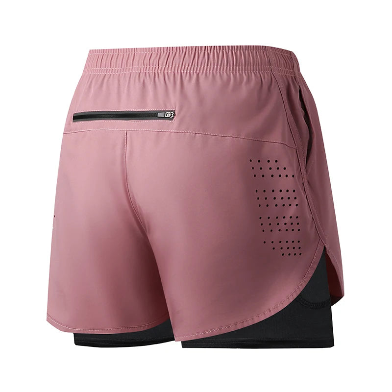 Workout Warrior: Men's Quick-Dry 2-Layer Shorts