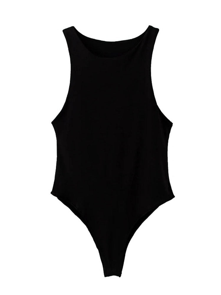 Power Play: The Alluring Solid Color Bodysuit
