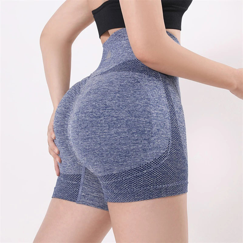 Sculpt & Support: High-Waisted Yoga Shorts