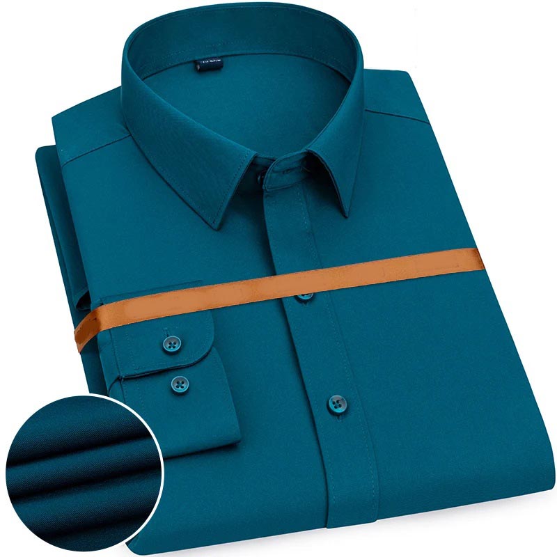 Unmistakable Style: Men's Slim Fit Solid Shirt