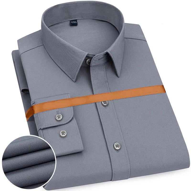Unmistakable Style: Men's Slim Fit Solid Shirt