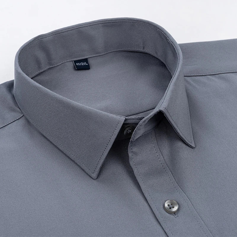 Unmistakable Style: Men's Slim Fit Solid Shirt