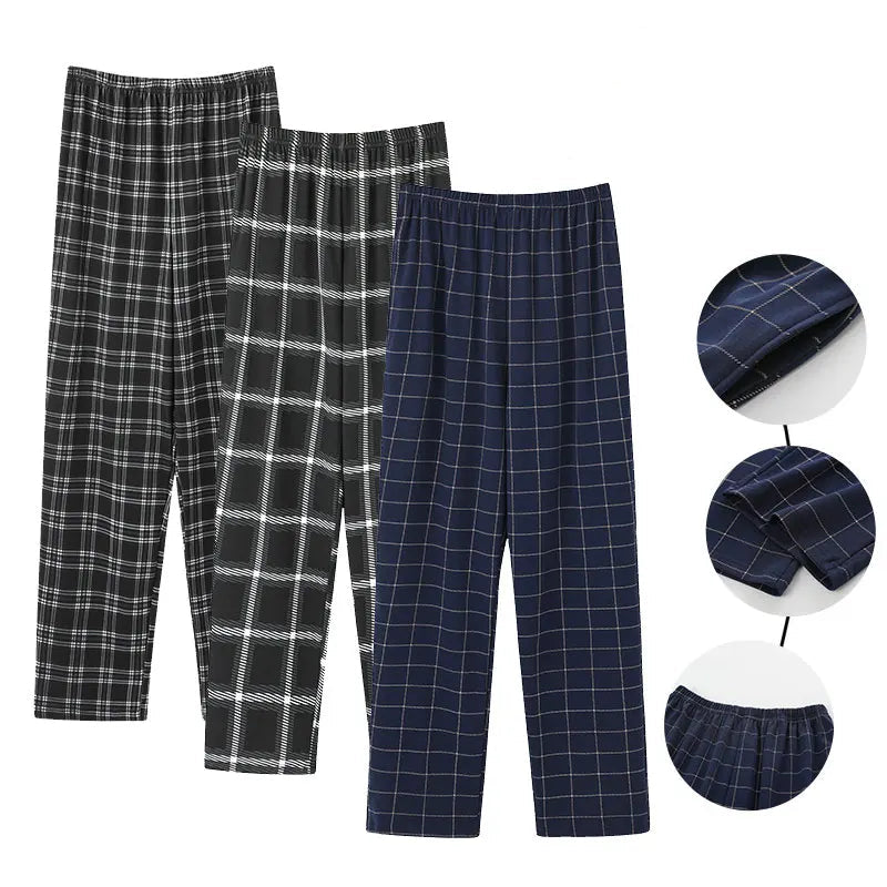 Upgrade Your Sleepwear: Men's Plaid Pajama Pants