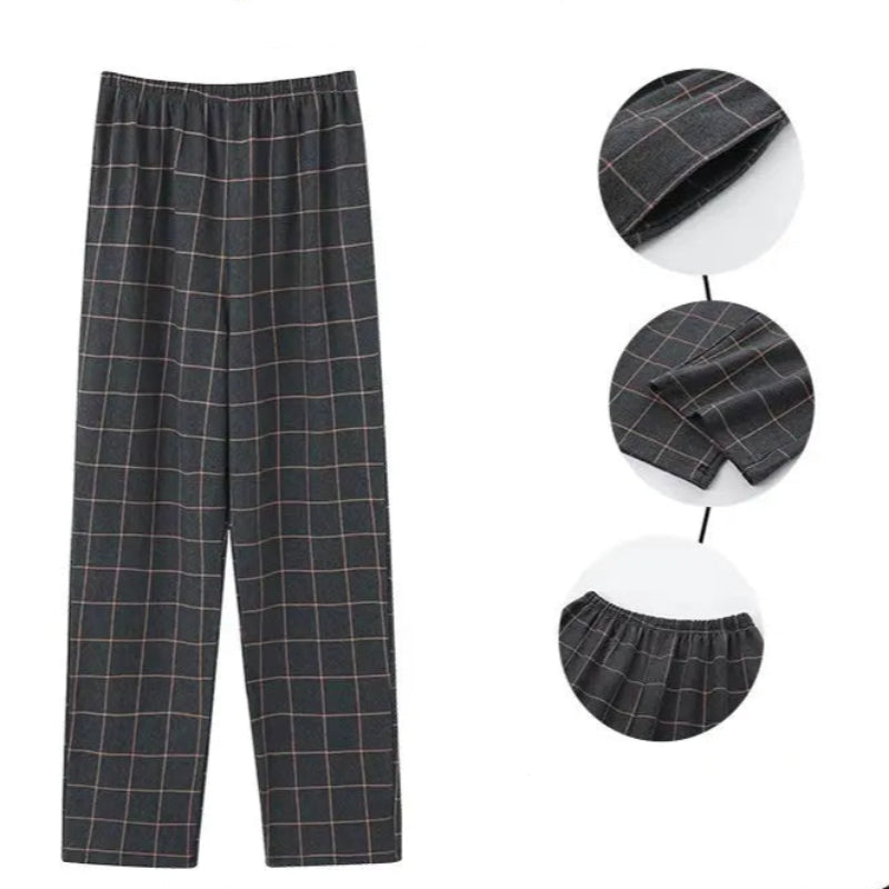 Upgrade Your Sleepwear: Men's Plaid Pajama Pants
