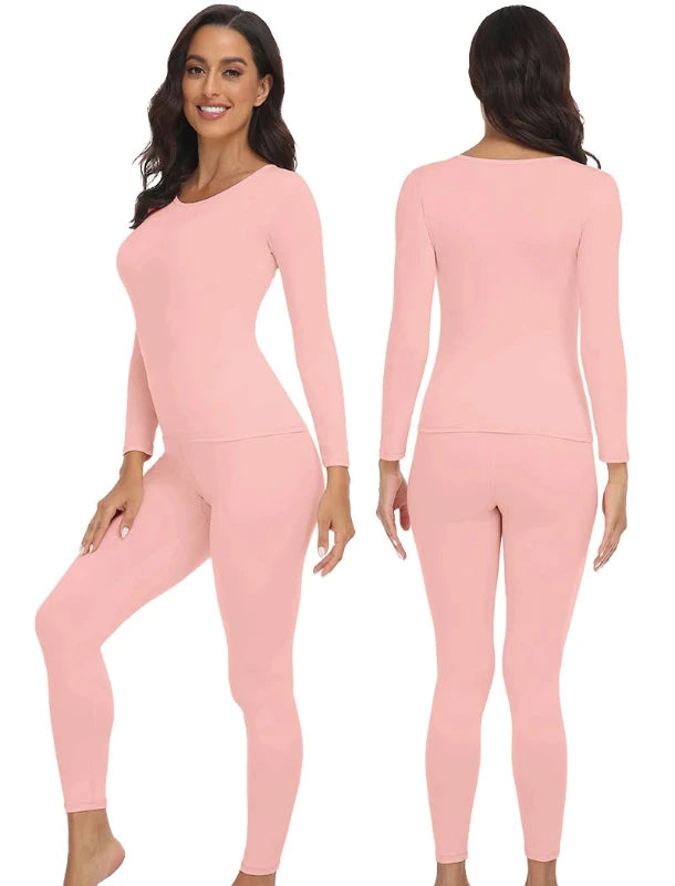Warmth, Wrapped Up: Women's Ultra-Soft Thermal Underwear Set