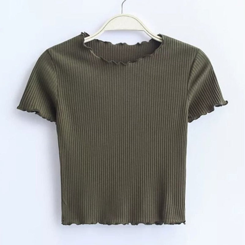 Plain Retro Top: For Modern Woman