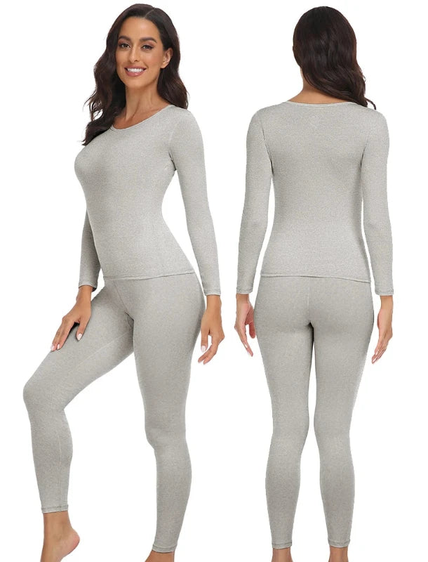 Warmth, Wrapped Up: Women's Ultra-Soft Thermal Underwear Set