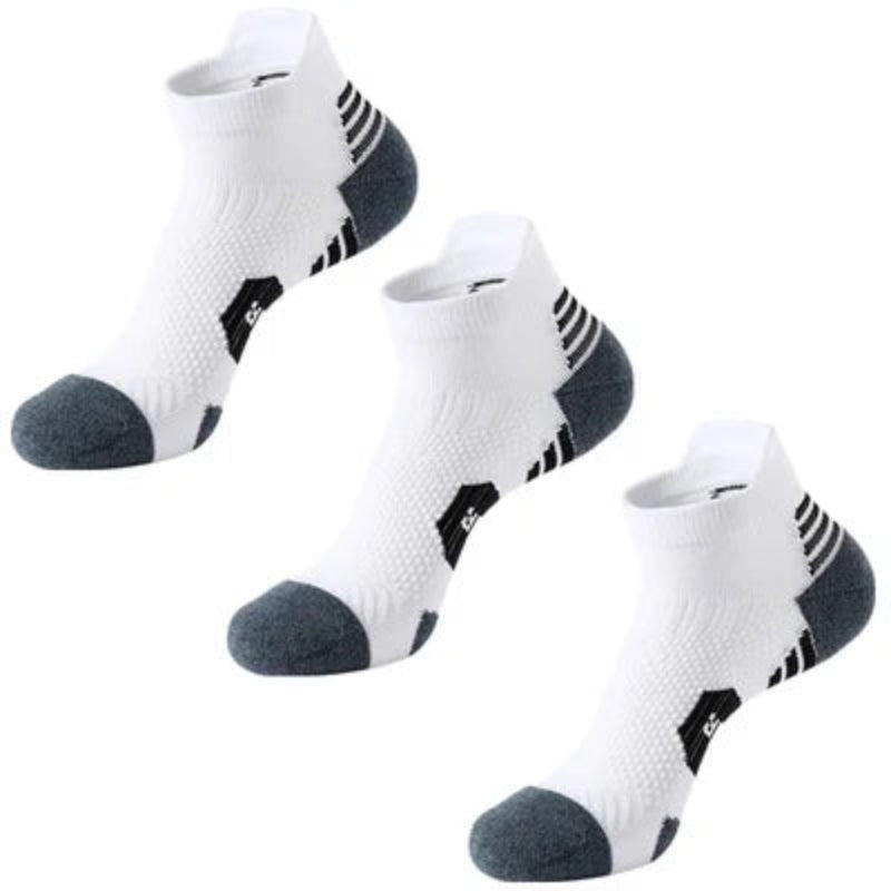 Active Comfort Socks: 3-Pack with Non-Slip Sole
