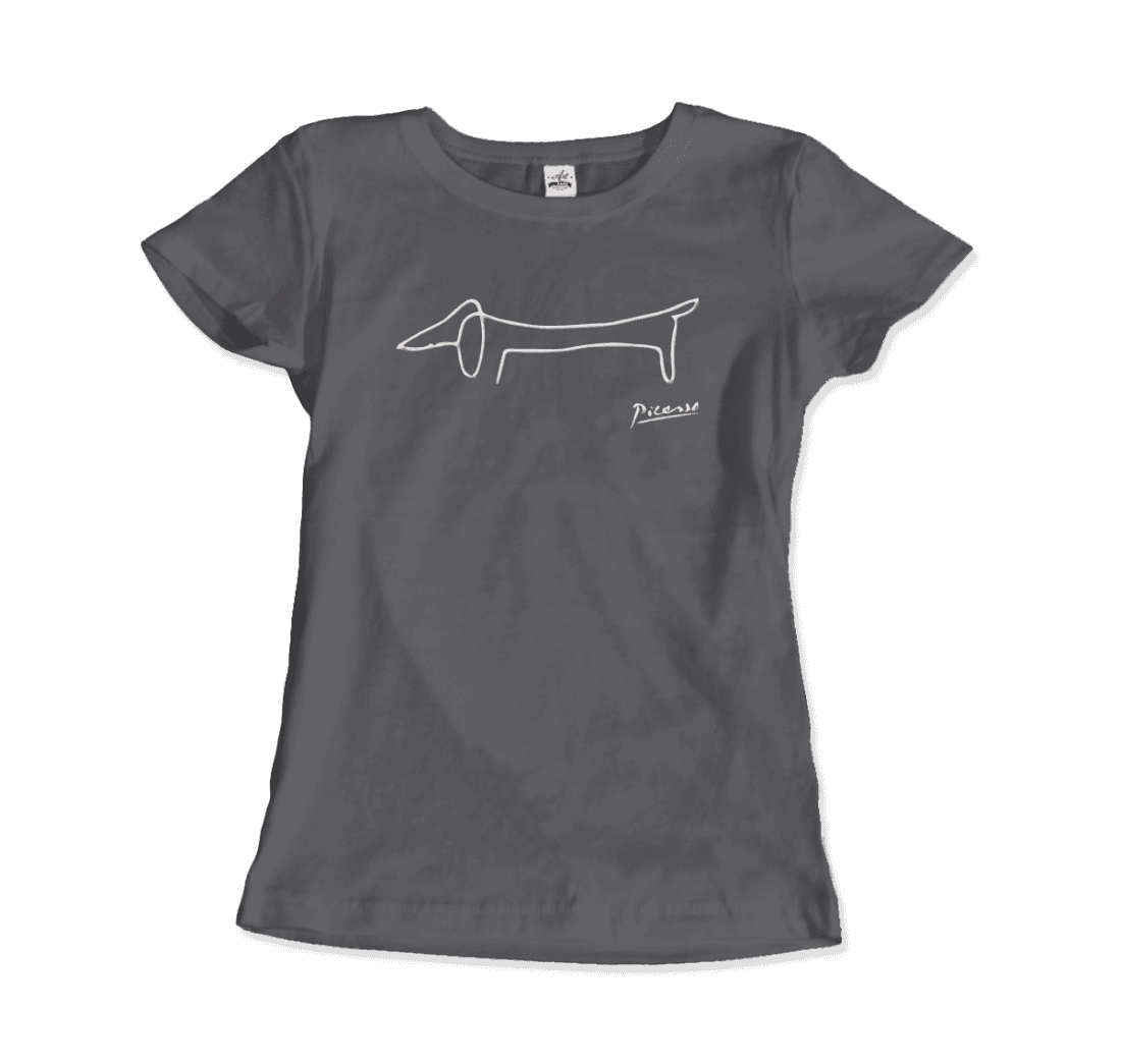 Honor Picasso's Playful Companion With This Artistic Dachshund T-Shirt