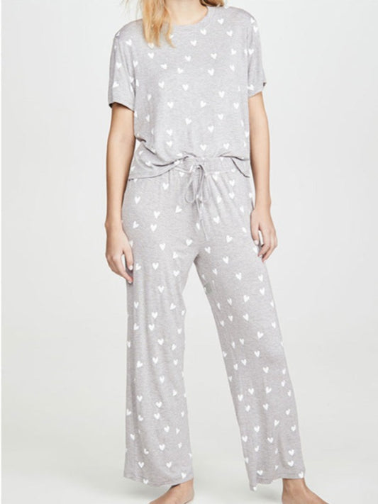 Sweet Dreams Starts Here: Cozy Printed PJ Set